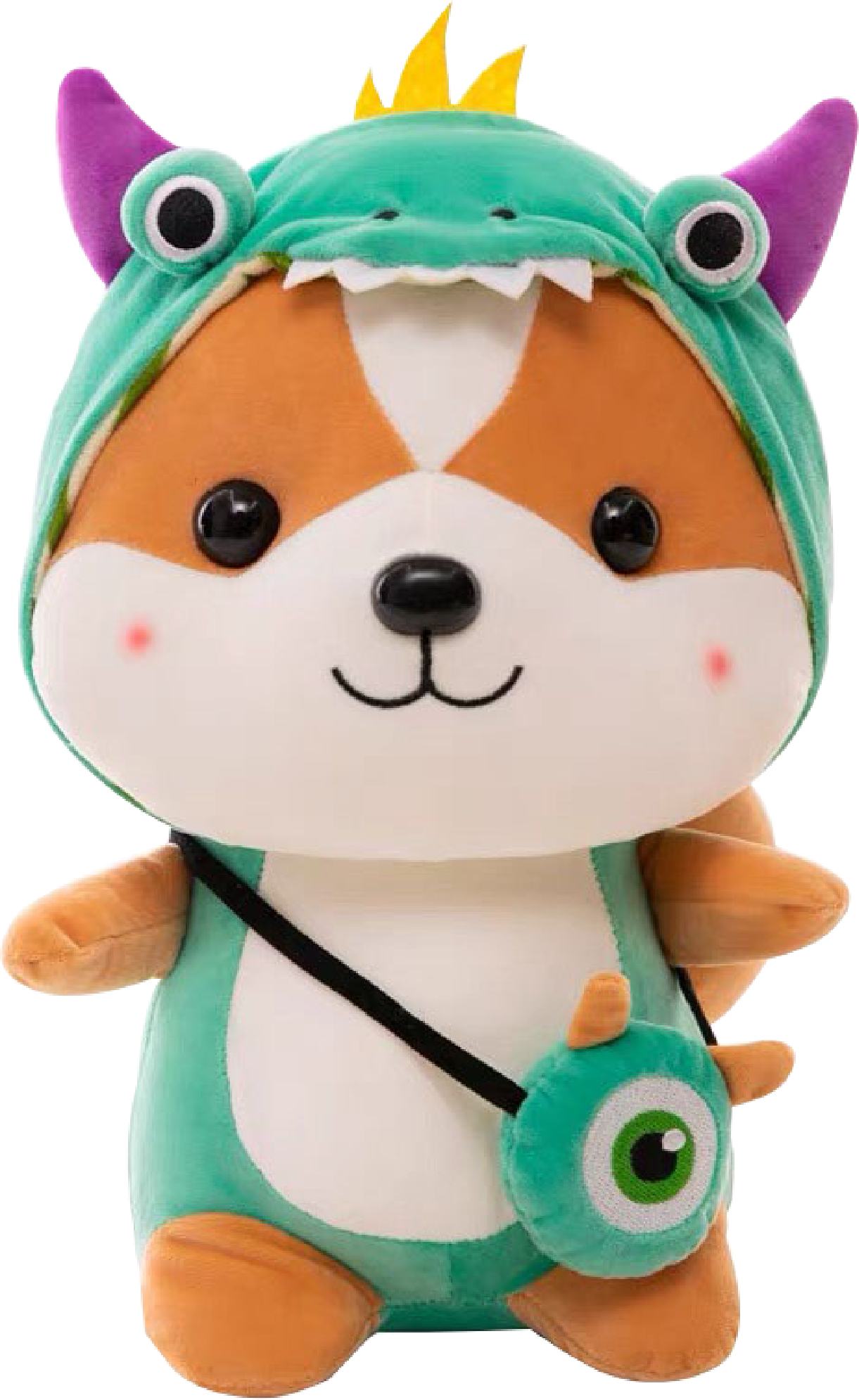 SHIBA DOLL WITH MONSTER COSTUME